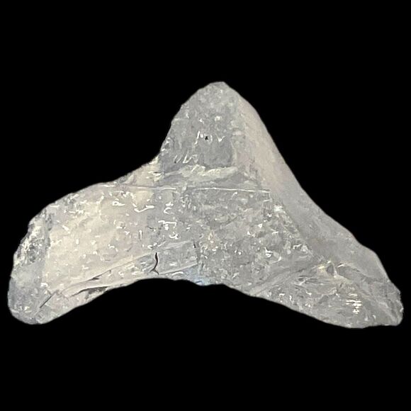 Clear Translucent Art Glass Cullet Glowing Manganese Slag Glass #4GM367 - Picture 2 of 7